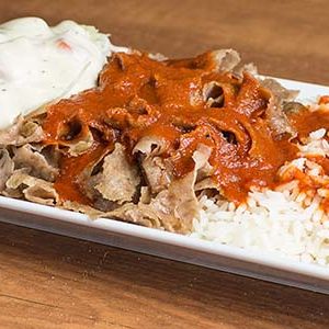 Kuva kebab riisistä